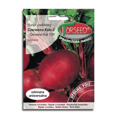 Burak ćwikłowy CZERWONA KULA 2 nasiona warzyw